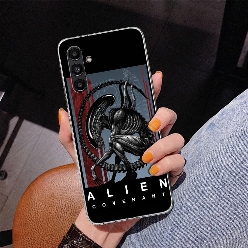 Coole A-Alien X-Xenomorph Handyhülle für Samsung Galaxy A17 A37 A57 A16 A26 A36 A56 A15 A14 A13 A55 A54 A53 A35 A34 A33 A25 A24 A