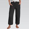 Women's Pants Fashion Casual Pants Solid Color Drawstring High Waist Pants With Pockets