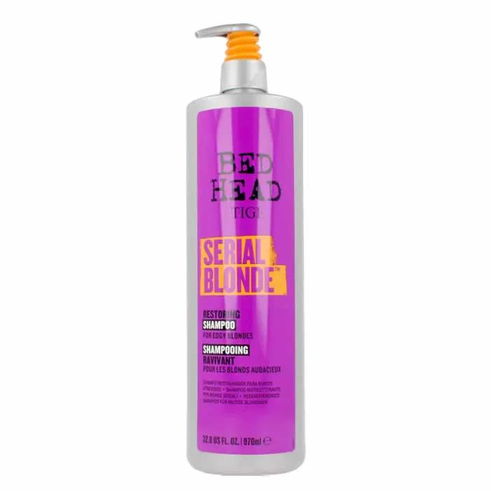 Tigi Bed Head Serial Blonde Фиолетовый тонирующий шампунь 970 мл