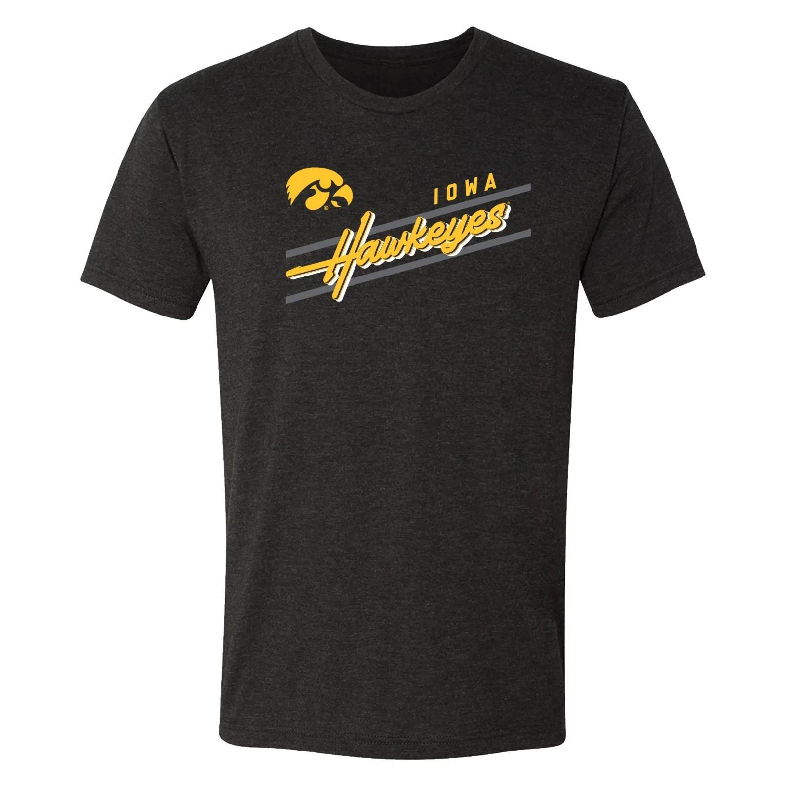 Iowa Rise Above NLA Triblend T-Shirt - Vintage Black 4XL
