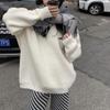 Candy Color Women's Loose Knit Sweater - Autumn/Winter 2026 Soft Casual Pullover
