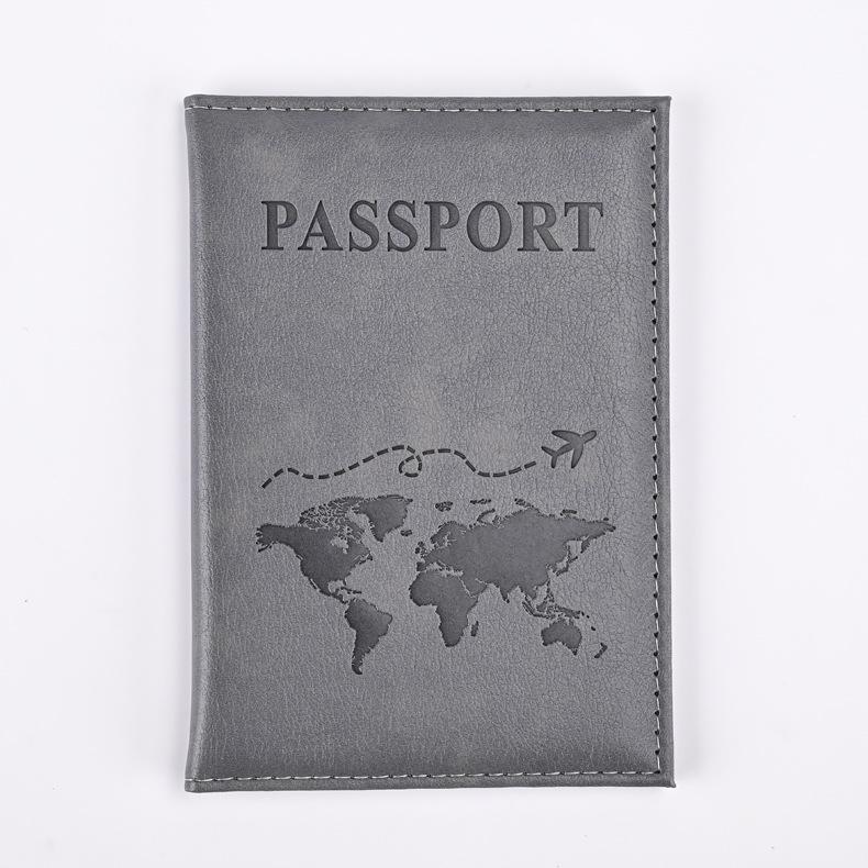 2024 Color-Changing 66-Pattern PU Passport and Ticket Holder