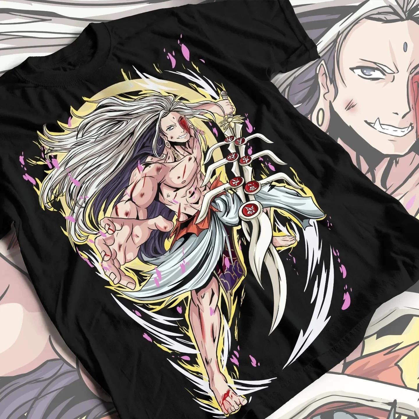 Anime Vintage Special Tshirt Unisex  Anime Manga Shirt Anime Shirt Black Swordsman Skull Knight Graphic Anime Tee Manga Shirt S
