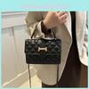 Wholesale Spring 2024 Women's Fashion Diamond Grid Handbag Street Trend Pu Small Shoulder Bag
