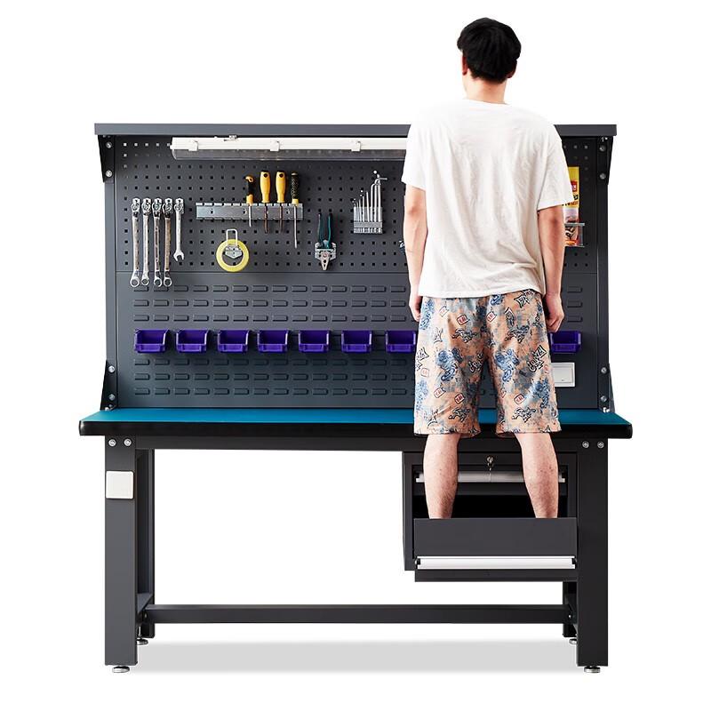 Heavy-Duty Stainless Steel Anti-Static Movable Workbench