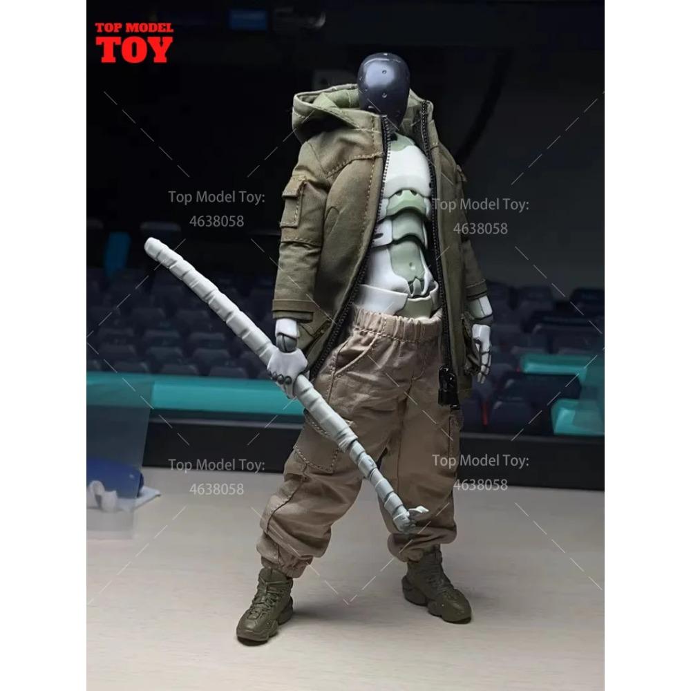 1/12 Scale Overalls Combat Pants Trousers Jeans Clothes Accessories Model for 6'' Romankey Soldiers Action Figure Body Dolls