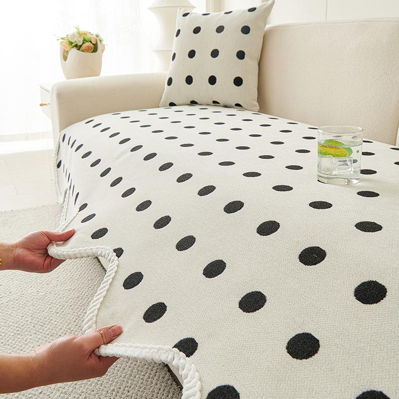 New Simple Modern Style Special-Shaped Sofa Cushion One Piece Cloth Sofa Seat Cushion Advanced Feeling Cover