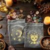 Velvets Tarots Card Storage Bag With Elegant Silk Screen Print Jewelry Pouches for Safe Storage And Stylish Carry