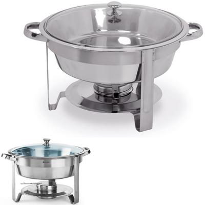 Hendi 470619 Round Steel Food Warmer for Paste, Diameter 345mm, 35l