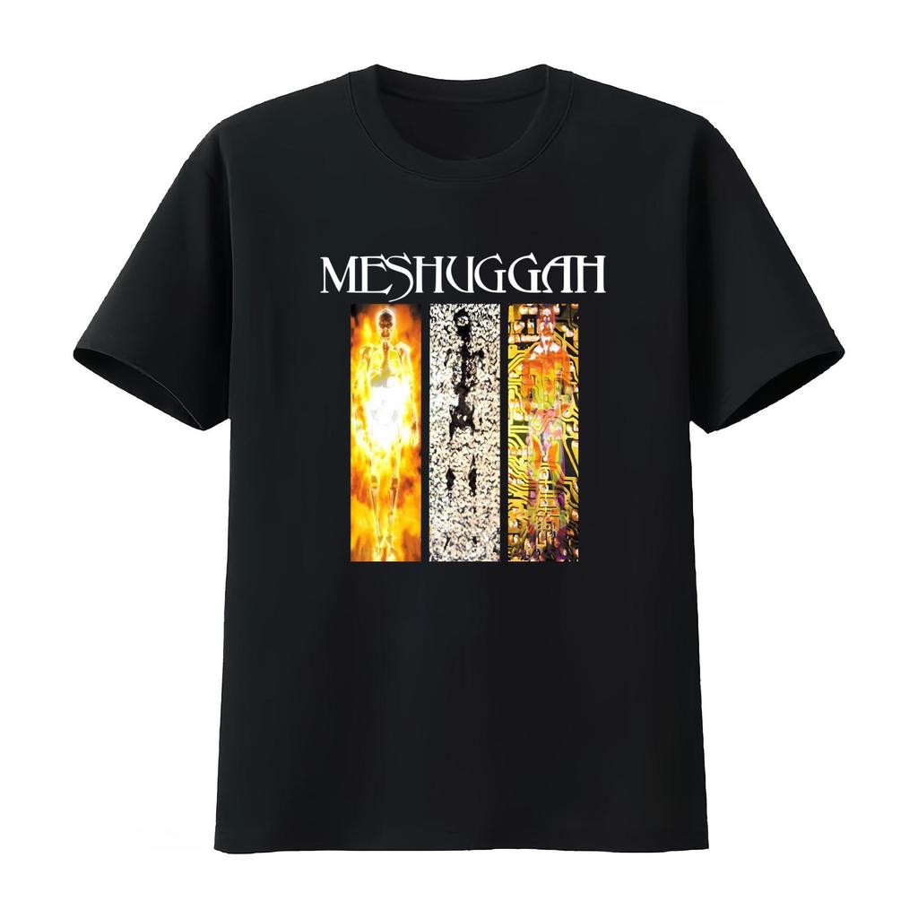 MESHUGGAH Destroy Erase Improve T Shirt Unique Art Print for Rock Fans Top Unisexs Clothing Womens 2026 Summer New T Shirt
