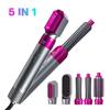 5 In1 Hair Dryer Volumizer Brush Dryer Hot Hair Comb Curling And Wand Straighter
