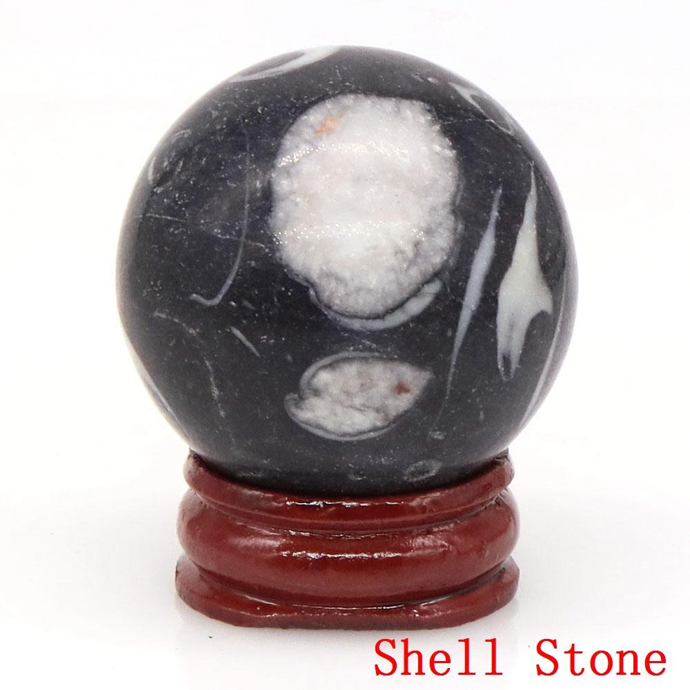 40mm Natursteine Amethyst Lapislazuli Reiki Heilkristalle Energie Chakra Massage Edelstein Kugel Heimdeko Handwerk Mit Ständer