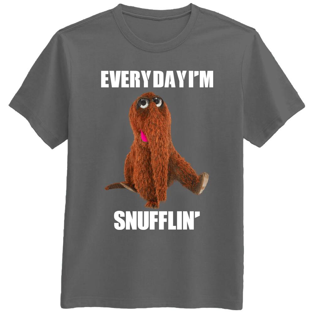 

Монстр Снаффлеупагус Каждый день я соплю Забавная футболка Подарок Новый 4XL