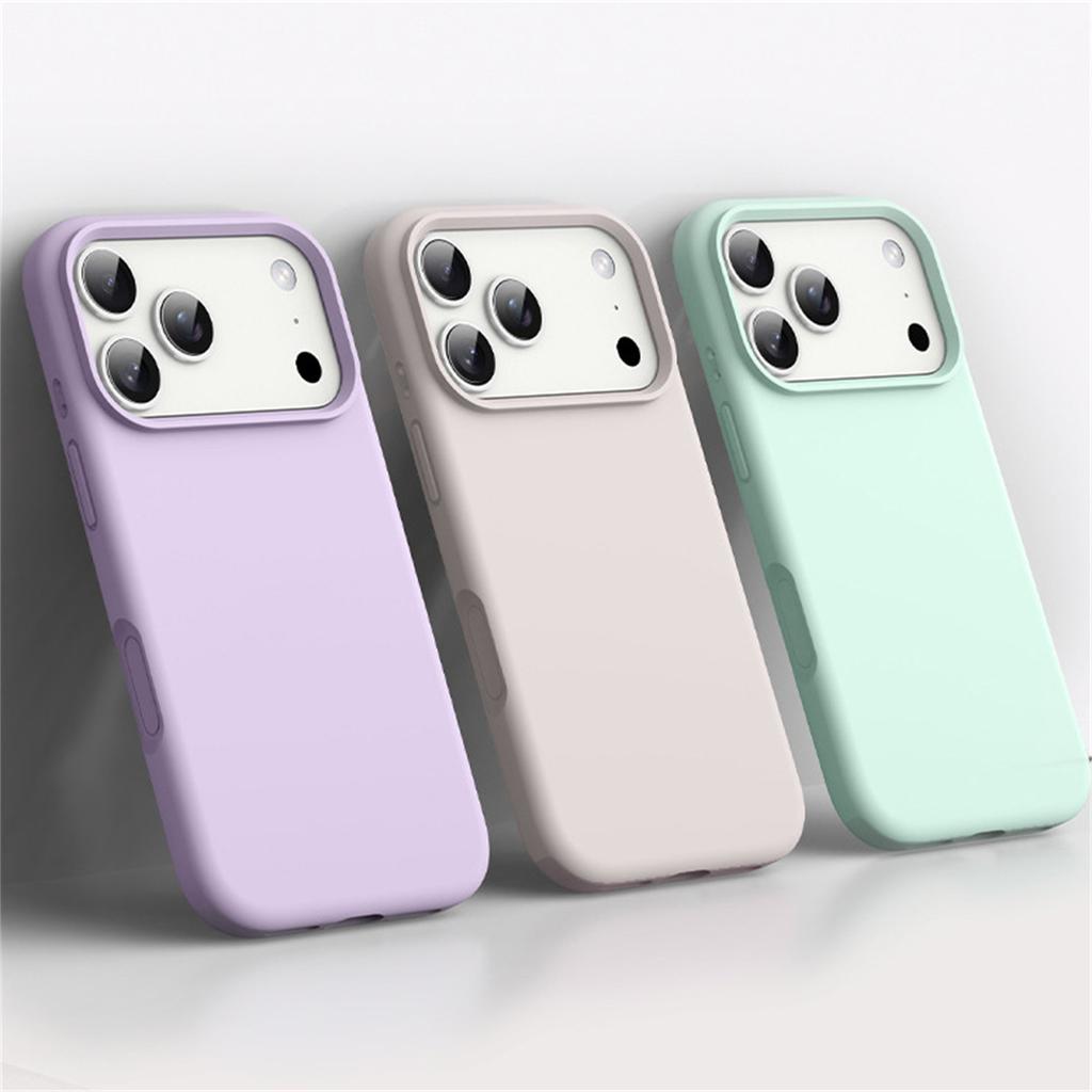 Handyhülle Für iPhone 17 Pro 17 ProMax Flüssigsilikonhüllen Original Für iPhone17 Pro Max 17Pro Weiche TUP Hülle