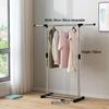 Miflame Adjustable Mobile Floor Drying Rack