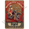 Retro kovová cedule Garáž Pánská jeskyně Doplňky Talíře Domácí dekorace Nástěnná dekorace Motorový olej Plyn Plechová cedule Vintage plakát Pro Železo