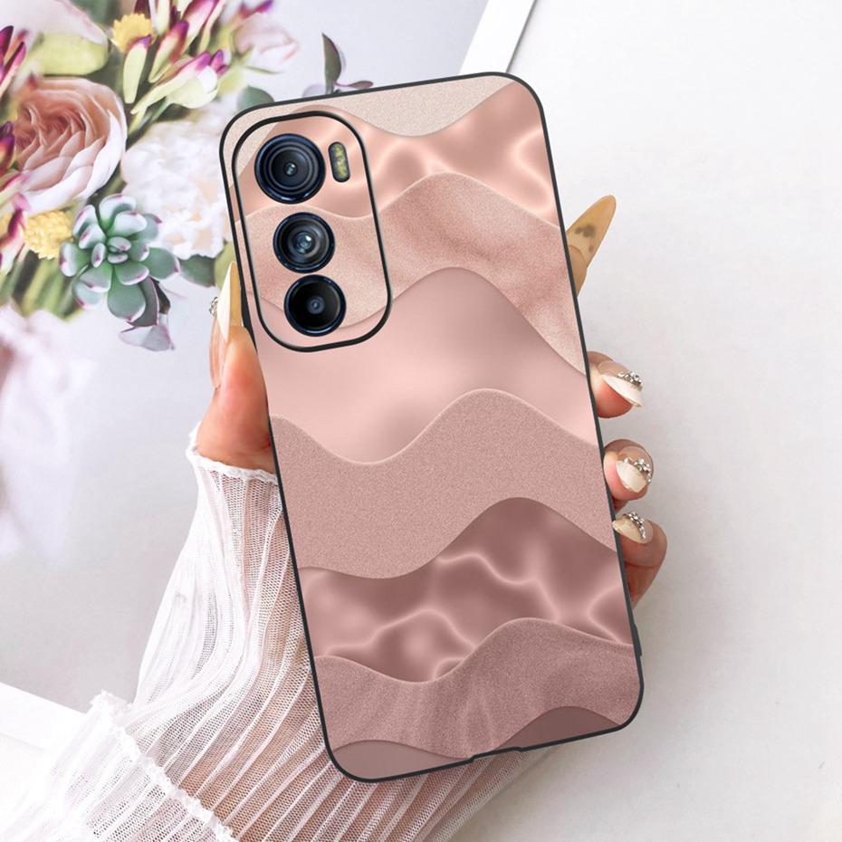 Cute Printing Phone Case For Motorola Edge 30 30Pro 30Neo Soft Black Silicone TPU Cases For MOTO Edge30 Pro Neo Covers Bumpers