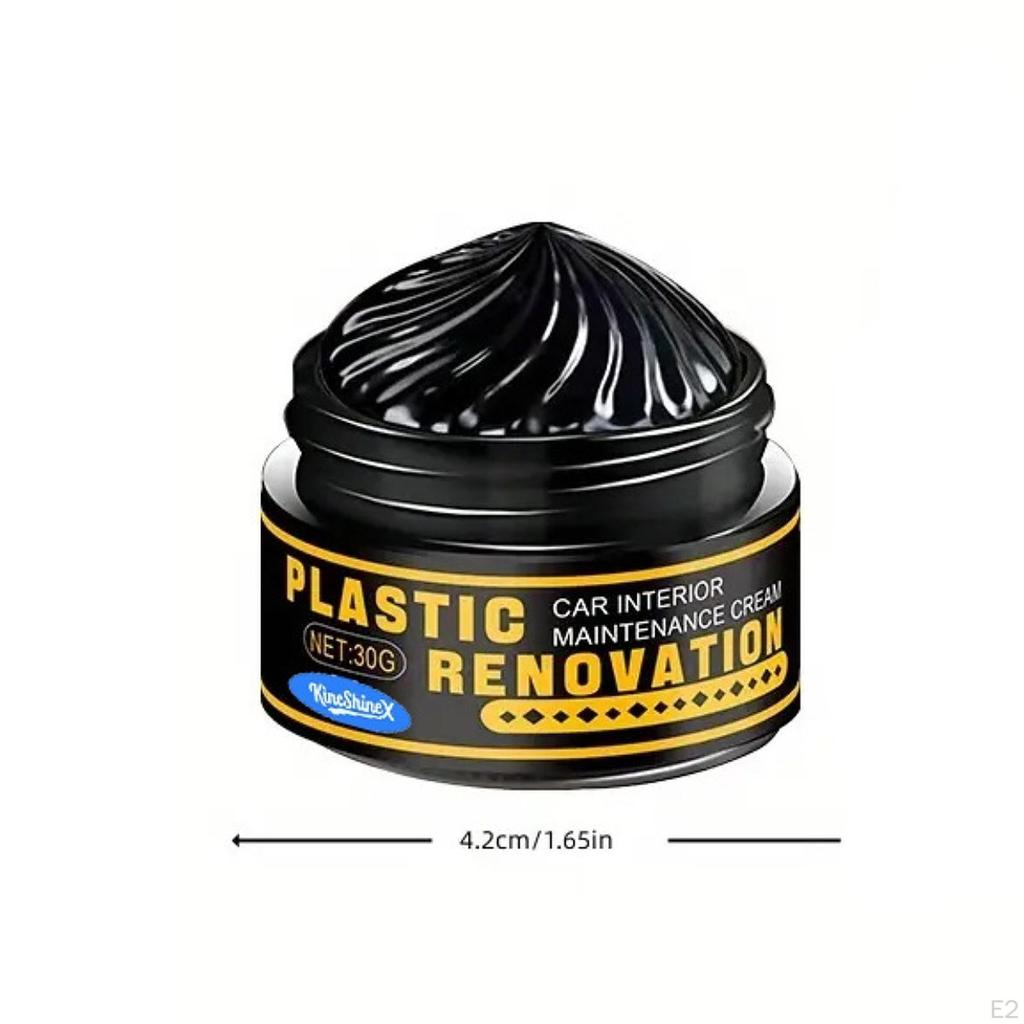Car Tire Refurbishment Paste Maintenance Easy to Use Gift Compact Polish for Interior Auto RV