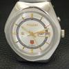 JAPAN VINTAGE RICOH R31 AUTOMATIC MENS SILVER COLOR DIAL WATCH a701919-5 R207-a701919