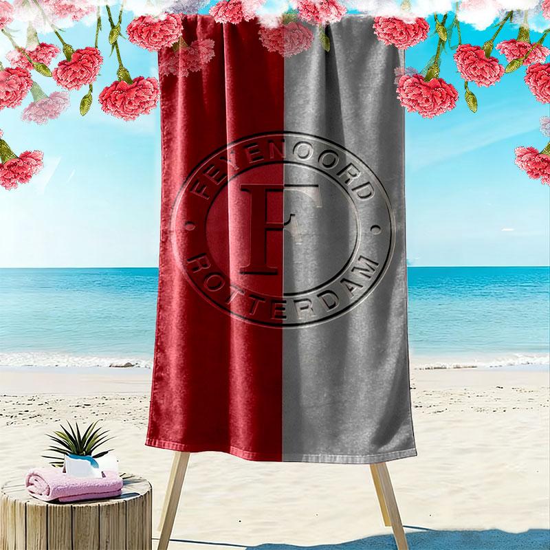 Asciugamano da Spiaggia Feyenoord, Asciugamano Grande Morbido ad Asciugatura Rapida per Spiaggia Campeggio Nuoto