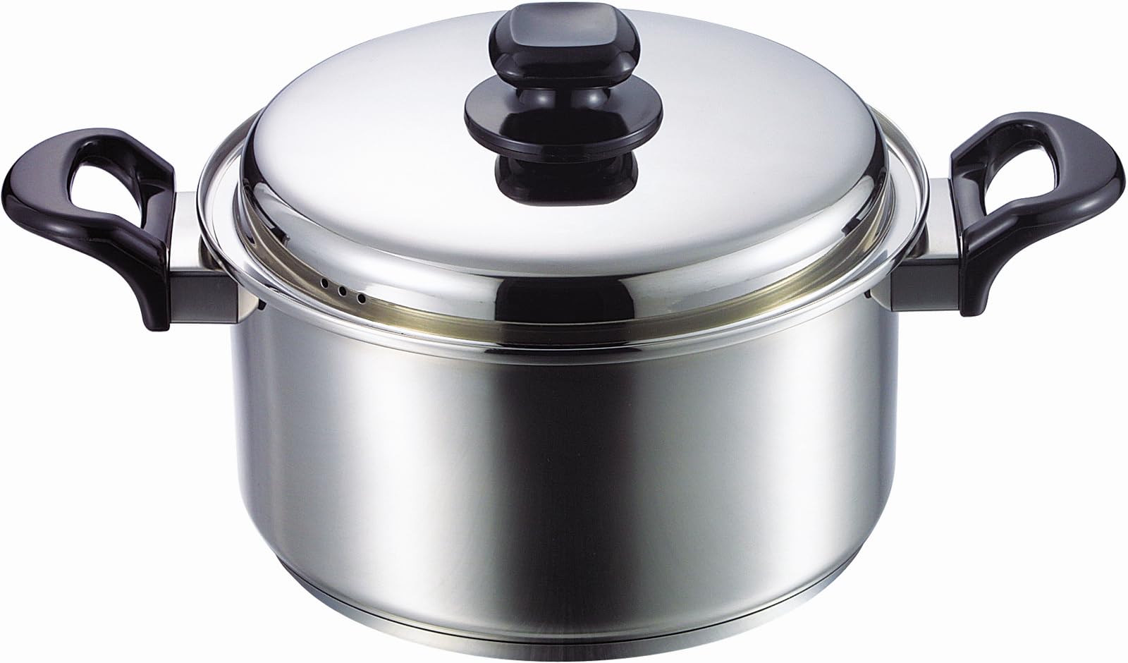 Кастрюля Eporus MyCrest II 22 см с двумя ручками, MT-22W, Серебристый