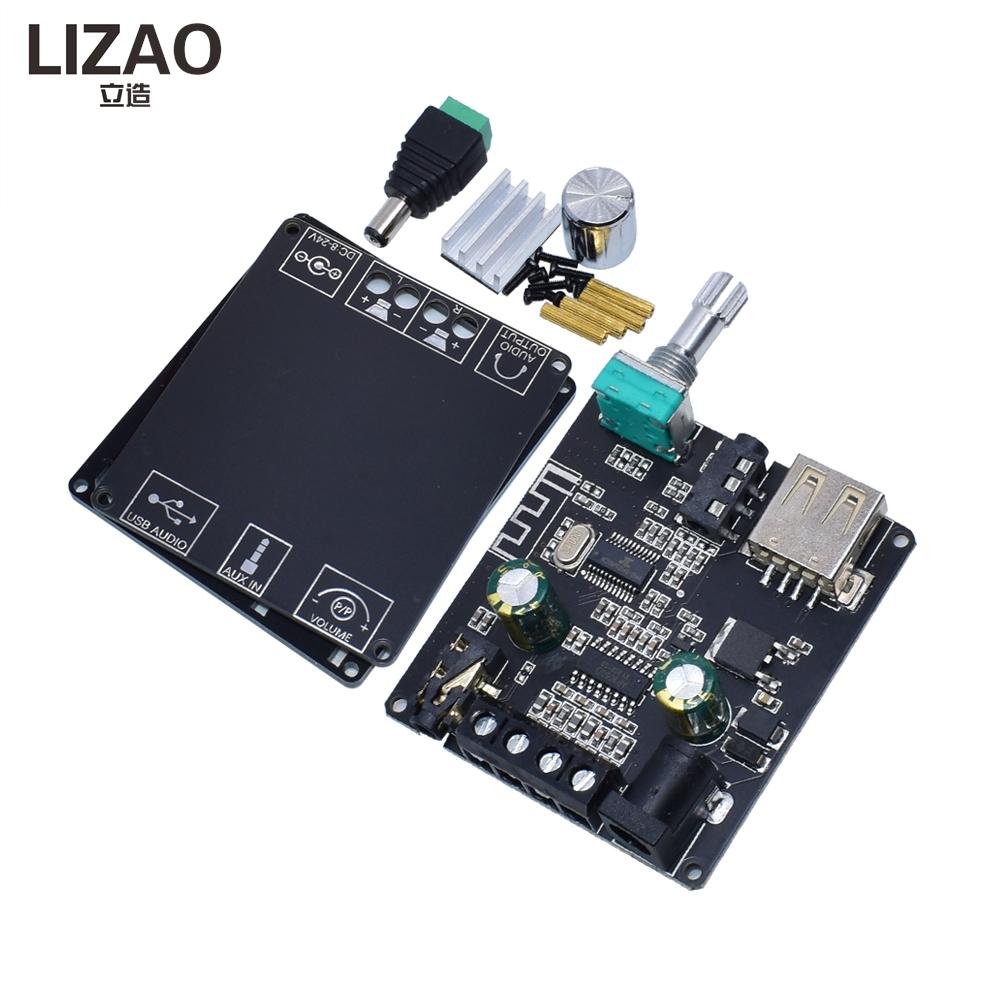 LIZAO ZK-111L Updated Bluetooth 1.1 Amp Board 11W×1 Dual Channel Digital Stereo Audio Amplifier