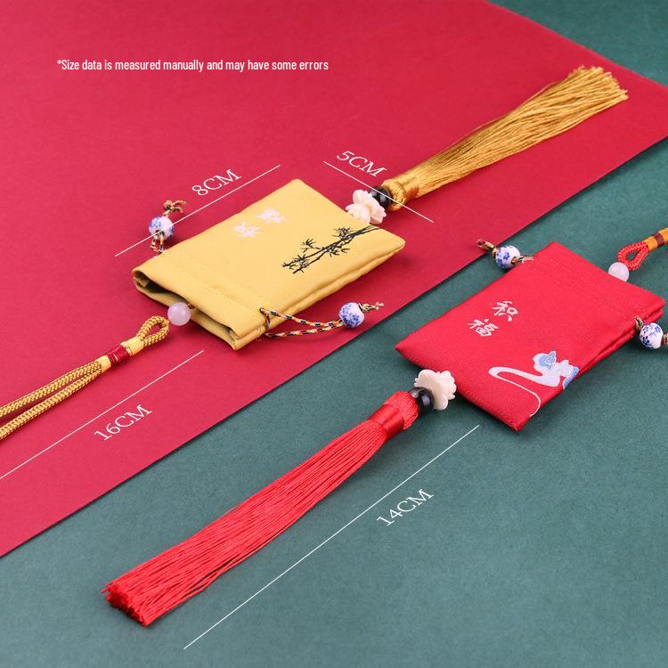 Przenośny Saszetka Wisiorek do Samochodu z Chwostem