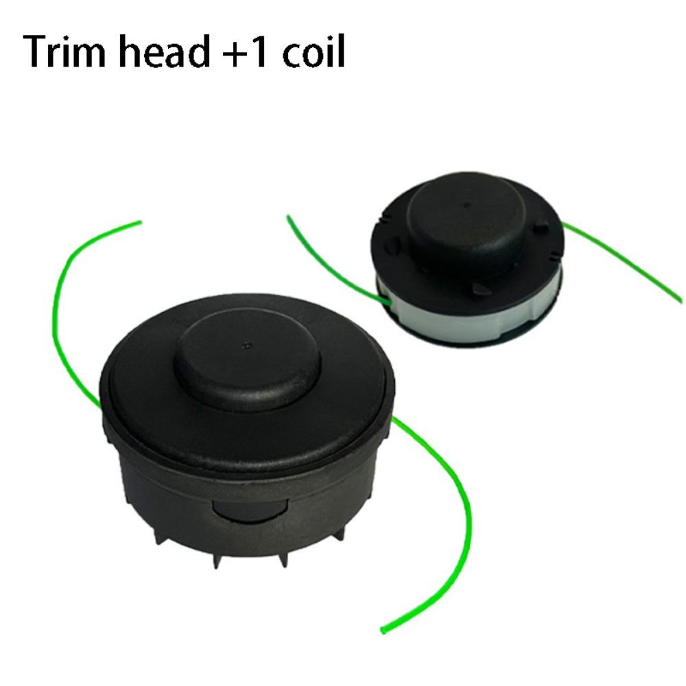 Nylon/Metal Mower Head Heavy Duty String Trimmer Parts Brush Cutter Attachment  Outdoor Use