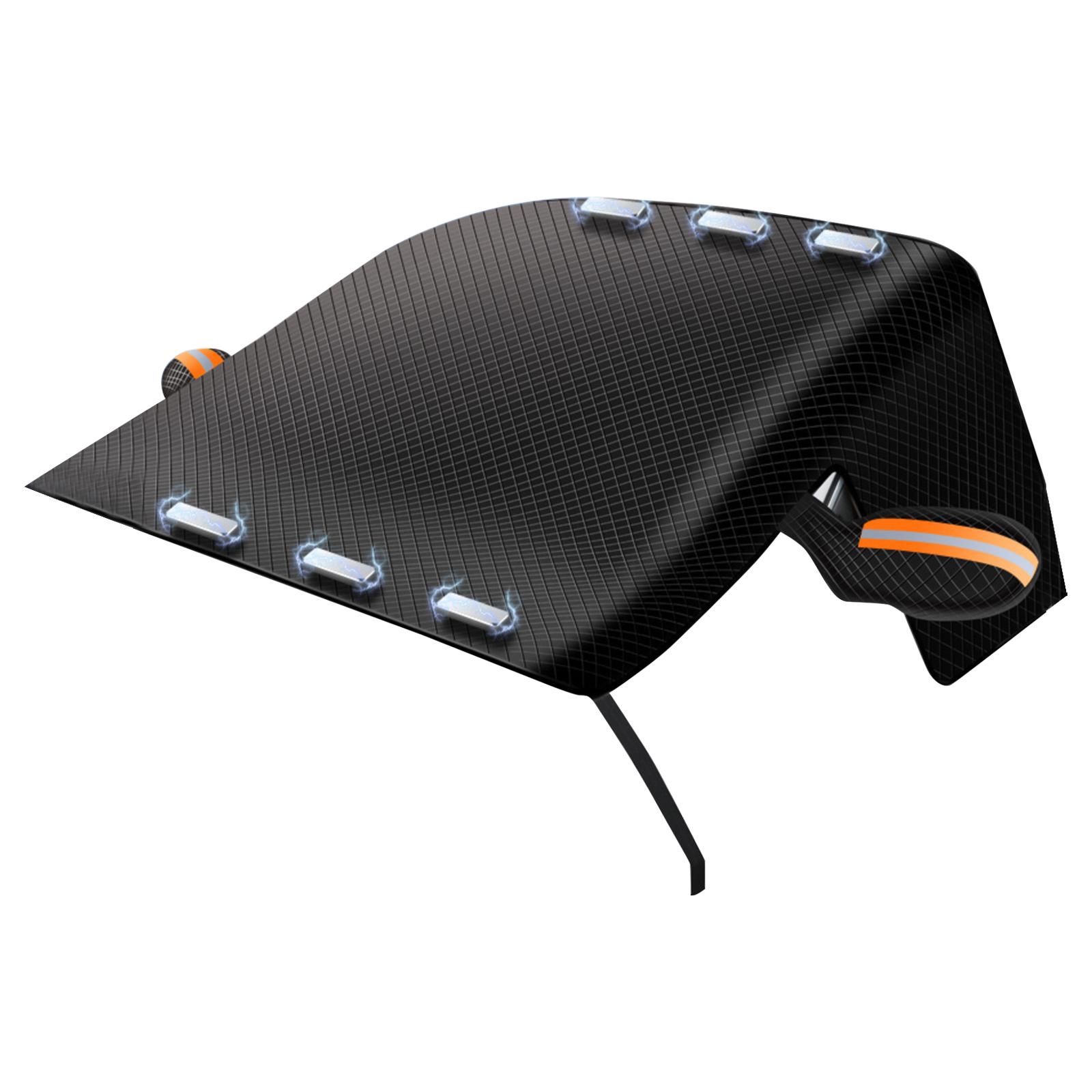 

Winter Car Snow Cover, Magnetic Attachment, Thickened Half-Cover Car Cover, Frost And Snow , Windshield Snow Cover One Size оранжевый