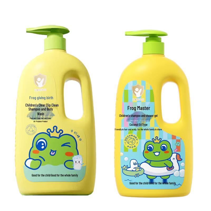 Frog Prince Kids Milk & Coconut Oil Shower & Shampoo Set