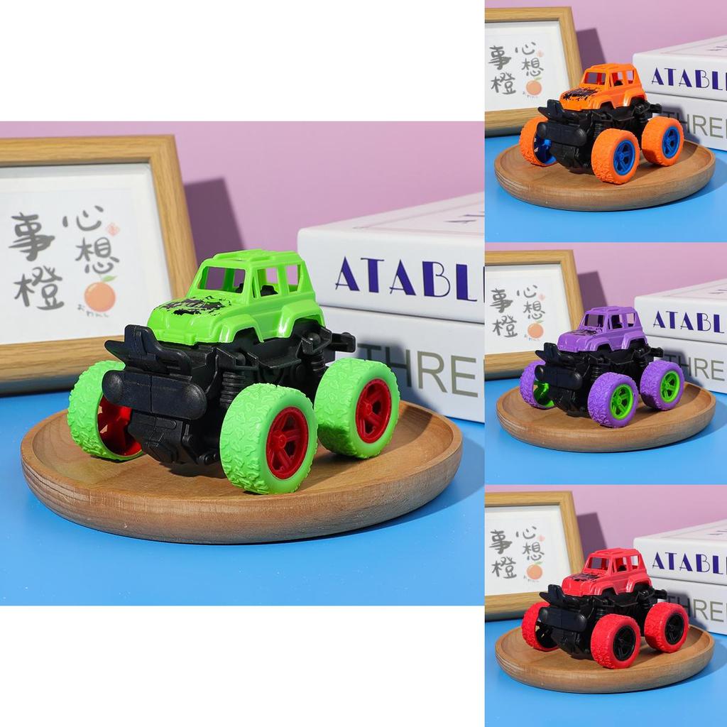Graffiti Inertia Offroad Car Toy For Kids Boys Girls Durable Plastic Offroad Model Car For Outdoor Play