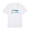 Li-Ning Versatile Fashionable Breathable Short Sleeve T-Shirt Unisex Tops White AHSW845-2
