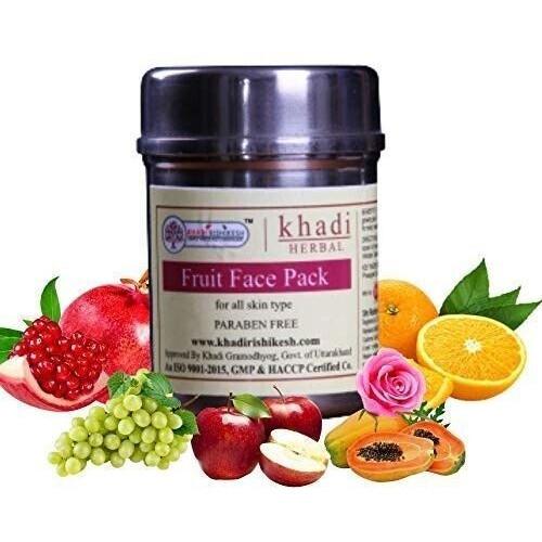 Khadi Rishikesh Herbal Fruit Face Pack For Glowing Skin 50 gram 459