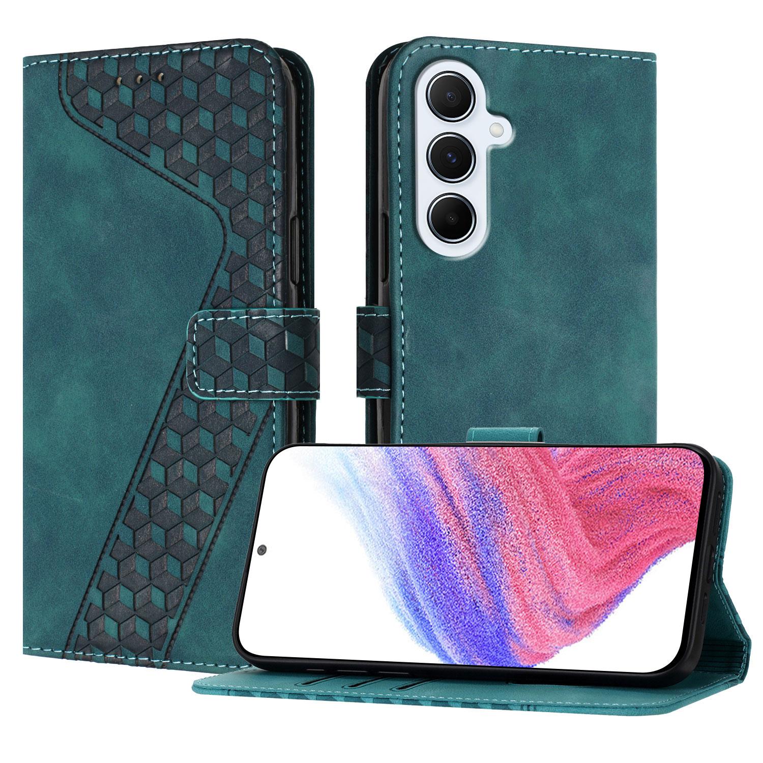 

For Samsung Galaxy A17 4G/Galaxy A17 5G Leather Case 7-Shaped Pattern Wallet Stand Shockproof Phone Cover