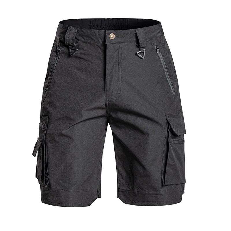 Men's Stretch Casual Work Pants, Lightweight Golf Pants, And Elastic Work Shorts With Multiple Pockets