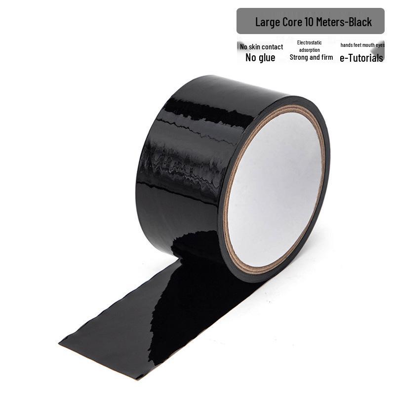 Bondage Tape Alternative: Handcuffs, Blindfold & Restraint Set for Adults