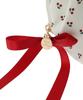 Maison de Fleur Cherry Print Pouch, Women's, Ivory