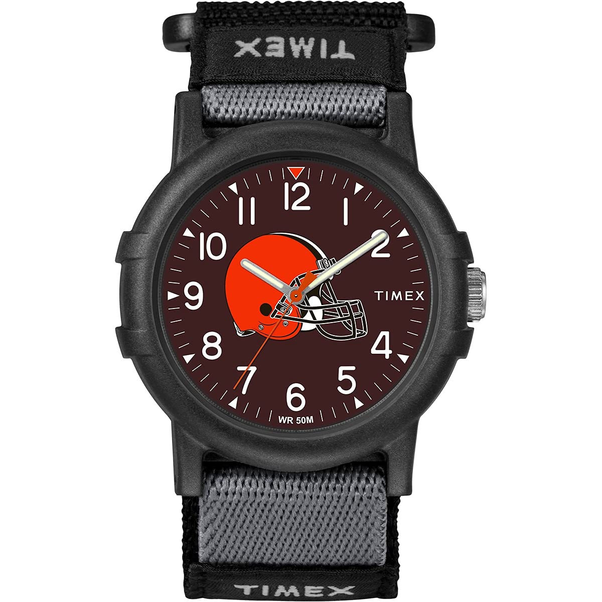 

Часы Timex TWZFDOLYA NFL Recruit Miami Dolphins, Cleveland Browns, без размера, современные