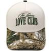 LOVE CLUB three-dimensional embroidery color matching truck driver hat male couple female casual sunshade baseball cap