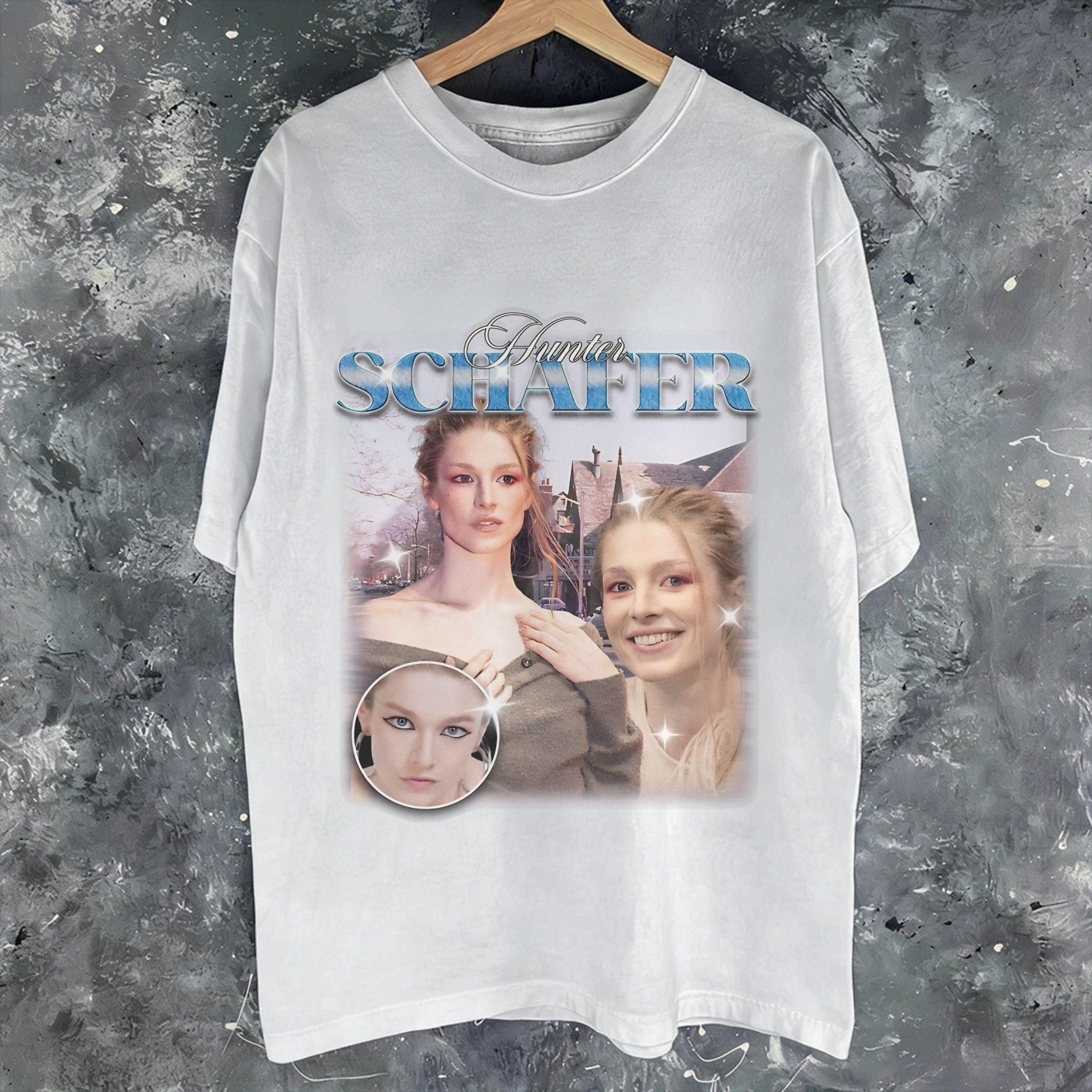Unisex Women Graphic Printed Jules Vaughn Hunter Schafer T Shirt Tee 100 Cotton Tshirts Clothes S