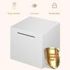 Cannot Be Opened Portable For /Adults Stainless Steel Cube Safe Box Piggy Bank Money Savings Bank Money Bank Box