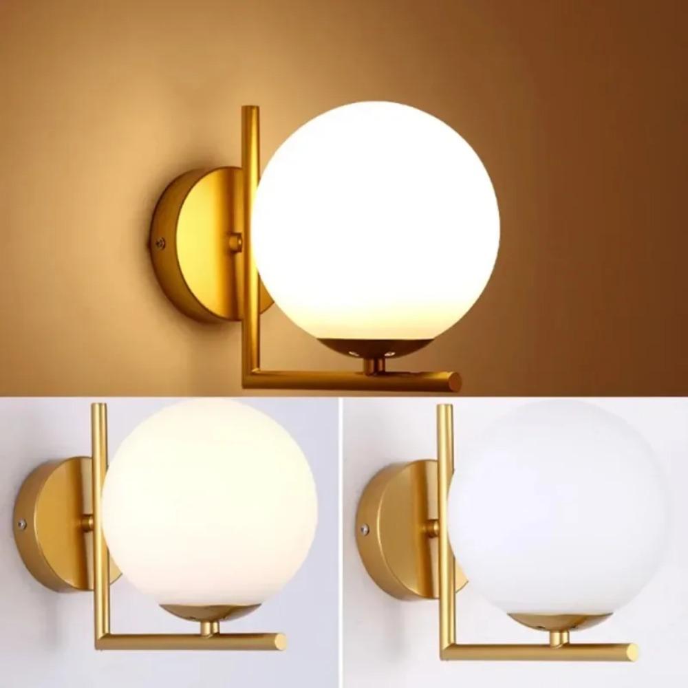 JOYINLED Glass Ball LED Indoor Decorative Wall Light,glass Ball Indoor Decorative Wall Light Bedrooms,living Rooms,hall,corridor
