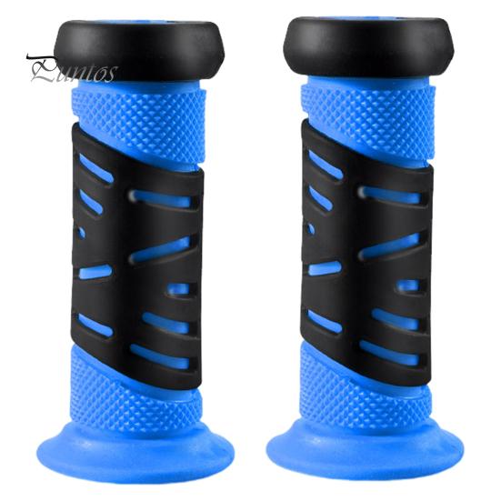 

1 пара детских чехлов на руль балансировочного велосипеда, противоскользящая резиновая универсальная ручка для скутера для малышей, защитная ручка для велосипеда, аксессуары для велосипеда синий