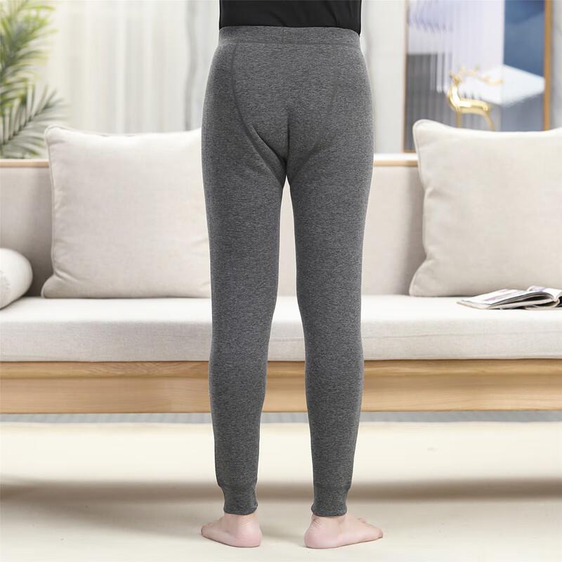 YUZHAOLIN Men's Plus Velvet Thickened Thermal Base Layer Pants