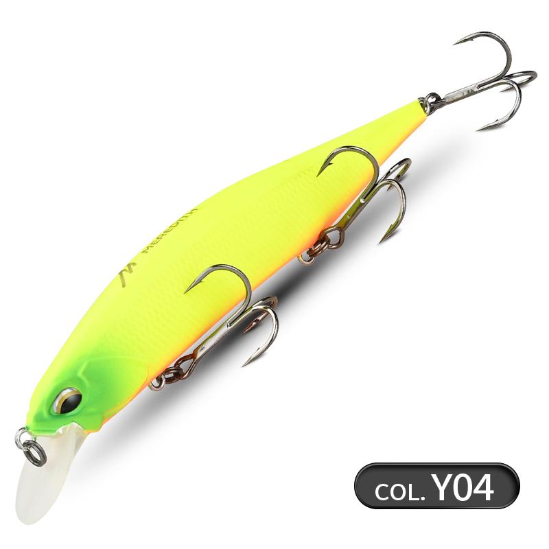 MEREDITH JBR-110SP Jerkbait 110mm 17g Tungsten Suspending Minnow Pike Bass JBR-110SP