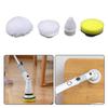 4Pcs Replacement Brush Heads Kit Multifunctional Electric Spinning Brush Head Cleaning Tools for Cleaning Bathroom Kitchen