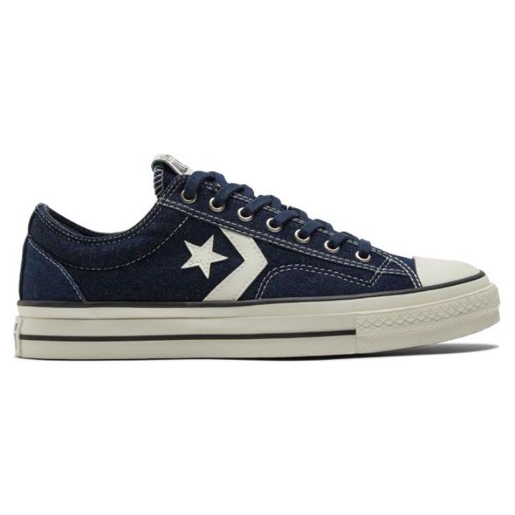 Converse Star Player 76 Slip Resistant Durable Low Top Skate Shoes Unisex Sneakers Denim-Blue A05185C