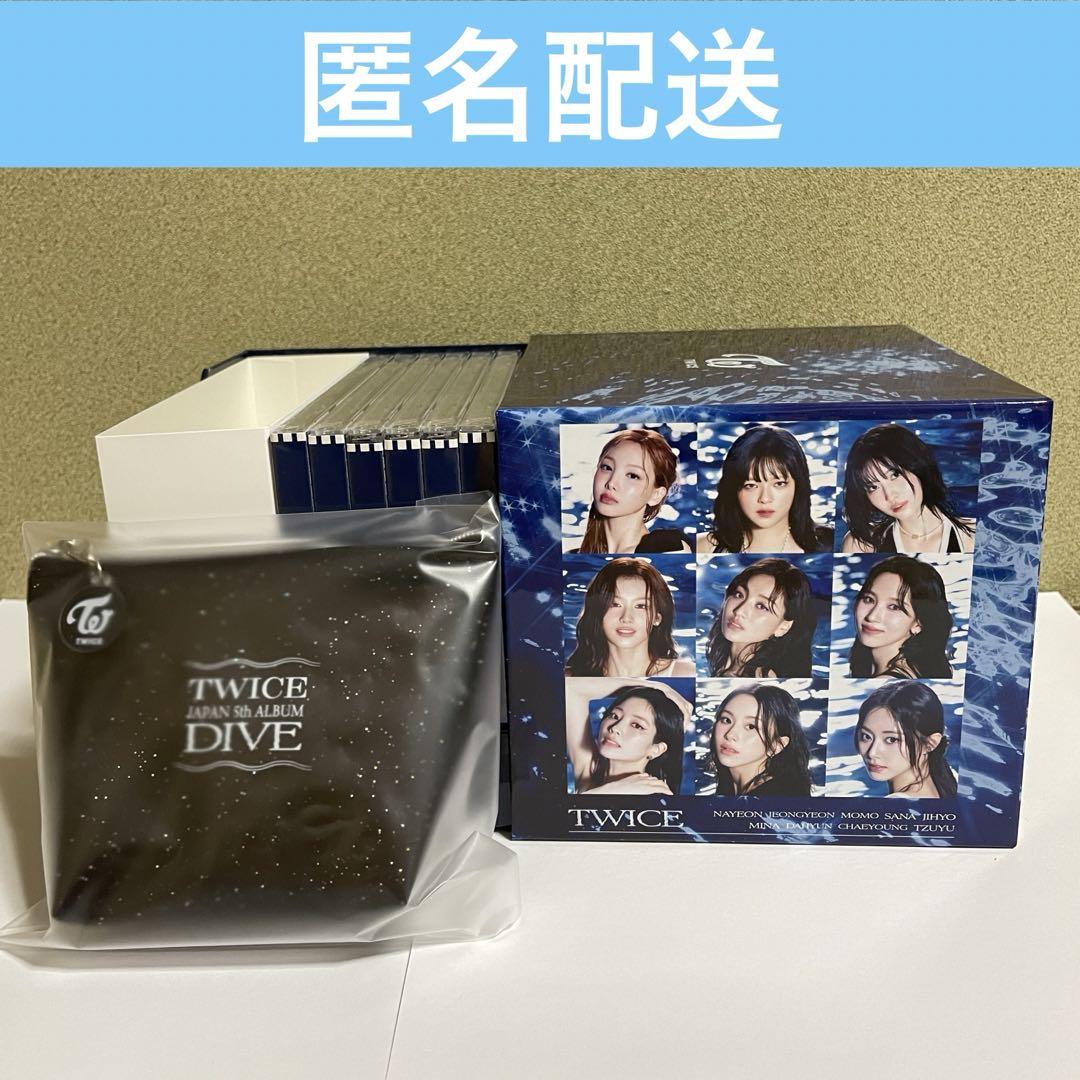 

[Б/У] TWICE DIVE 7th Anniversary BOX 777 набор ограничен