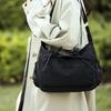 Simplified Nylon Knot Underarm Commuter Bag Women's Crossbody Bag Large Capaci Trendy Tote Bag