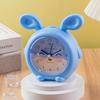 Student Small Alarm Clock Lazy Wake Up Music Multifunctional Children's Animal Clock Bedroom Silent Fashion Cute Seat Clock